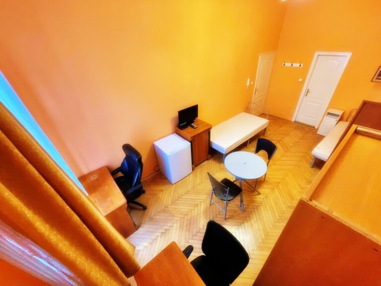 Living space interior with contemporary design.