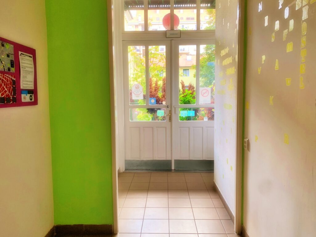 entrance
