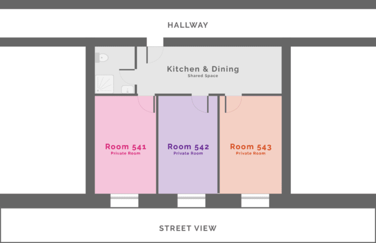 Unit540 floor plan