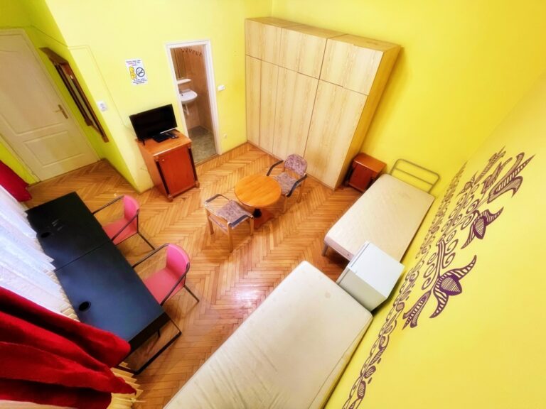 Elegant living room with modern features.