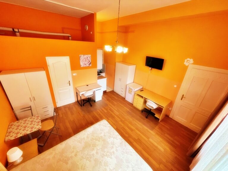 Image of a contemporary flat’s living setup.